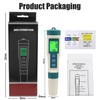 B-Qtech Digital Water Quality Tester 8 in 1, PH/TDS/EC/ORP/S.G/H2/SALT/TEMP Tester,