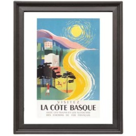 France La Cote Basque - Picture Frame 8x10 inches - Poster - Print - Poster - Pr