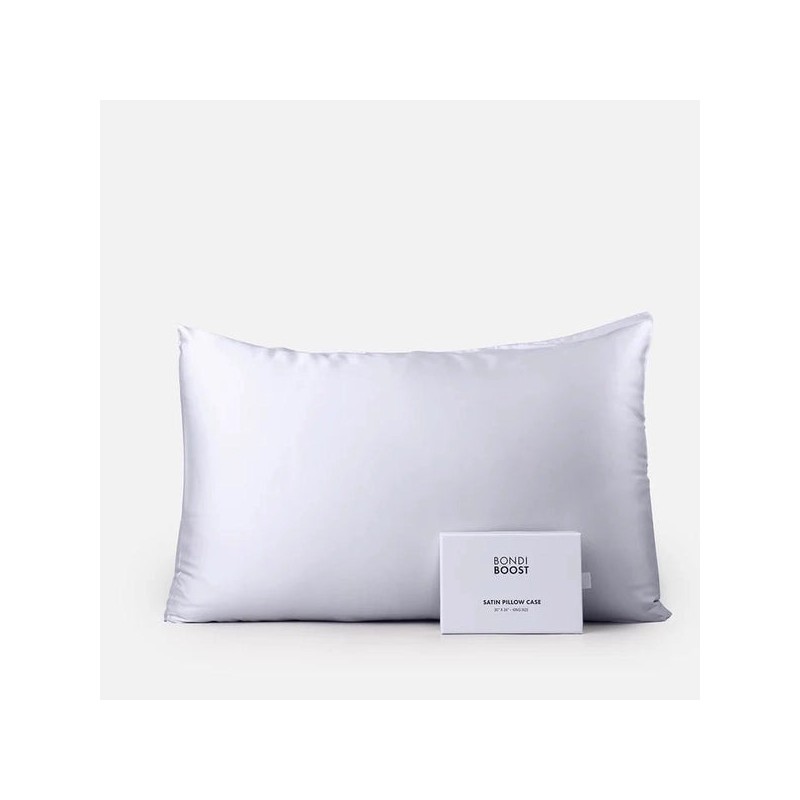 Bondi Boost Satin Pillowcase GREY (Standard Size)
