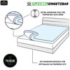 Hometex Premium Textiles Microfibre Fitted Sheet, Fitted Sheet, 100% Microfibre,