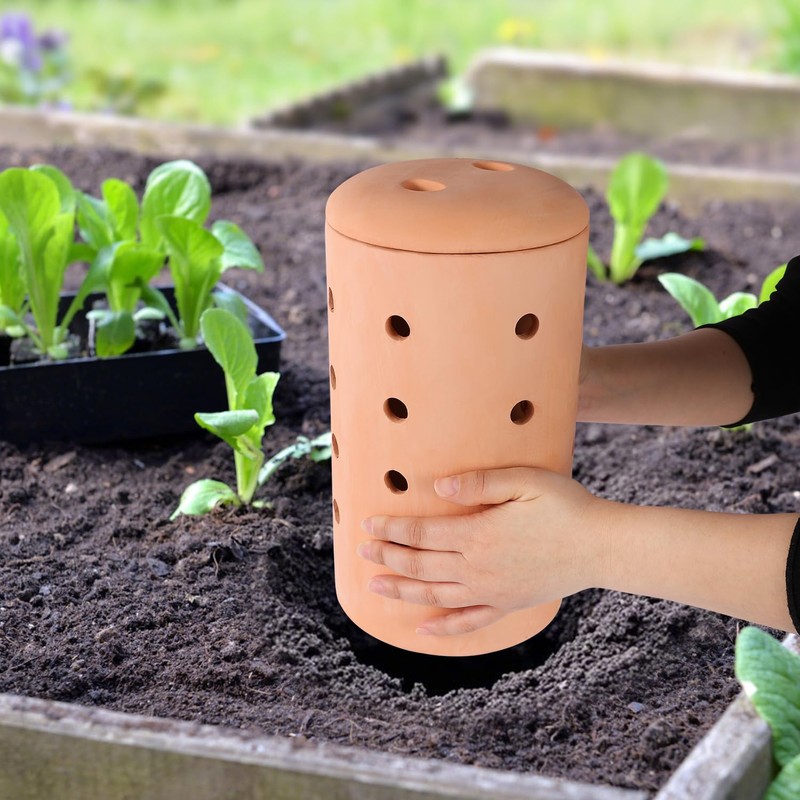 Underground Worm Farm 10 * 4.13 * 4.13Inch Garden Composting