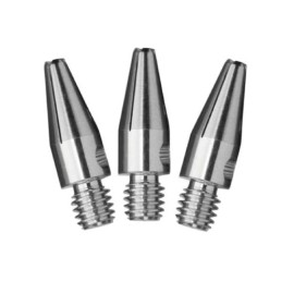 Pentathlon Silver Mini (Micro) Aluminum Dart Shafts - 3 Sets (9 shafts), 2BA Mini + O'rings