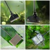 ZRDR Stainless Steel Algae Scraper Aquarium Cleaning Tool for Glass