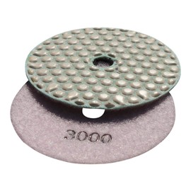 STADEA Diamond Polishing Pad 4" Dry Grit 3000 For Stone Glass (STADEA Standard A)