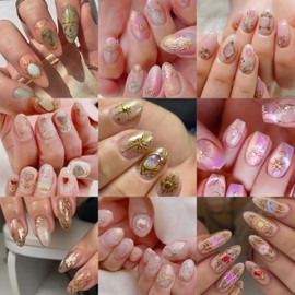 2 Sheets Sun Moon Nail Art Stickers Decals 5D Embossed Bohemian Style Nail Decals Bohemia Metallic Gold Lace Lines Stars Nail Designs Embossed Star Nail Decoration for Women Girls Nail Art Supplies