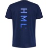 hummel Court Cotton T-Shirt S/S, Navy, S