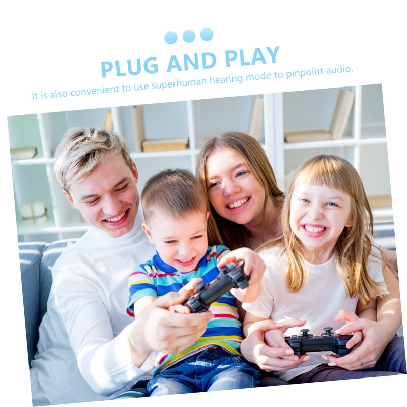 Gatuida 1pc Stereo Headset Adapter for Controller Material Lightweight Design