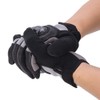 Winter Unisex Anti Collision Breathable Bike Gloves Cycling Equipment Black(black