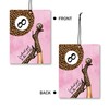 RYVJU Trendy Pink Leopard Print Lavender Car Scents Air Freshener