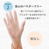 Matsuyoshi Disposable Gloves, Plastic Gloves, Powder Free, Size: L, 100