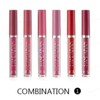 Long-lasting Matte Lip Glaze Set, 6 Counts/box Waterproof Lip Gloss,