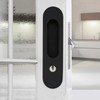 AcxdJnye 6.8" Privacy Pocket Door Lock Hardware Sliding Door Lock
