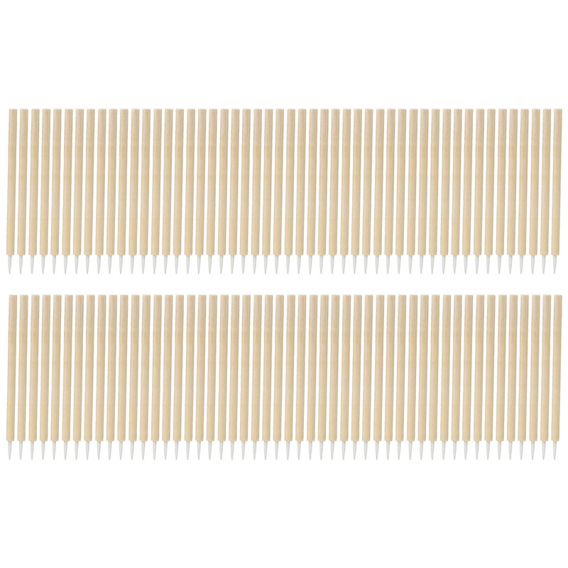 100pcs Eyeliner Brush Disposable Ultra Fine Point Eyeliner Applicator Cosmetic