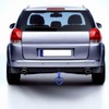 OtpOutopa Heart Shaped Exhaust Tips 2.5 Inch Inlet Tailpipe End