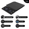 Lightzer Espresso Coffee Scale with Timer Digital Small and Handy