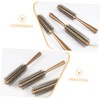 BELLIFFY Golden Cylinder Comb Hair Brush Round Brush for Blow