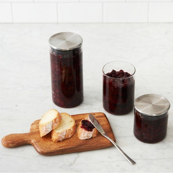 JAJU Modern Glass Sealed Bottle_750ml, Transparent Transparent_Extra LargeExtra Large /