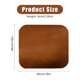 MIGIFTDY Seat Cushion Car Seat Protector with Fur Faux Lambskin Sheepskin Car Front Seats Seat Cover Lambskin for Car Seat, Office Chair and All Chairs