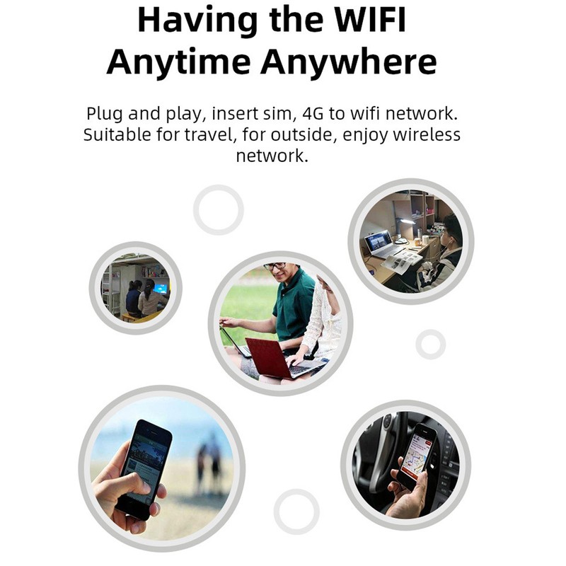 4G USB WiFi Router Professional High Speed Transfer Rate Portable