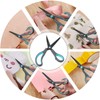 Asdirne Teflon Coating Scissors Set of 4, Non-Stick Scissors All