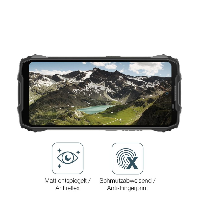 dipos I 4x Schutzfolie matt passend für Blackview BL7000 Folie