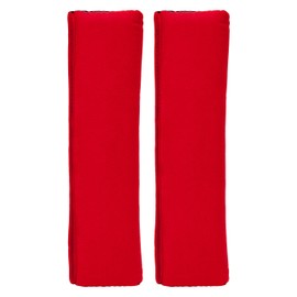 BC Corona INT50003 Velour Pads, Red, Set of 2