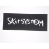 Chat Noir SkitSystem Crust Punk Patch Black Flag Dead Kennedys