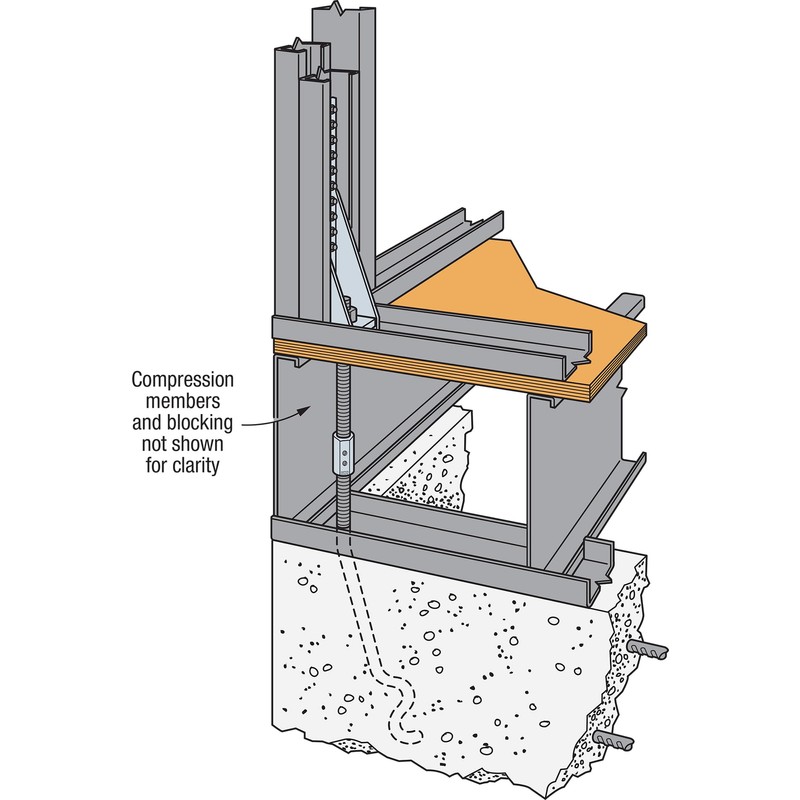 Simpson Strong-Tie CNW7/8-5/8 CNW 7/8 in. to 5/8 in. Coupler