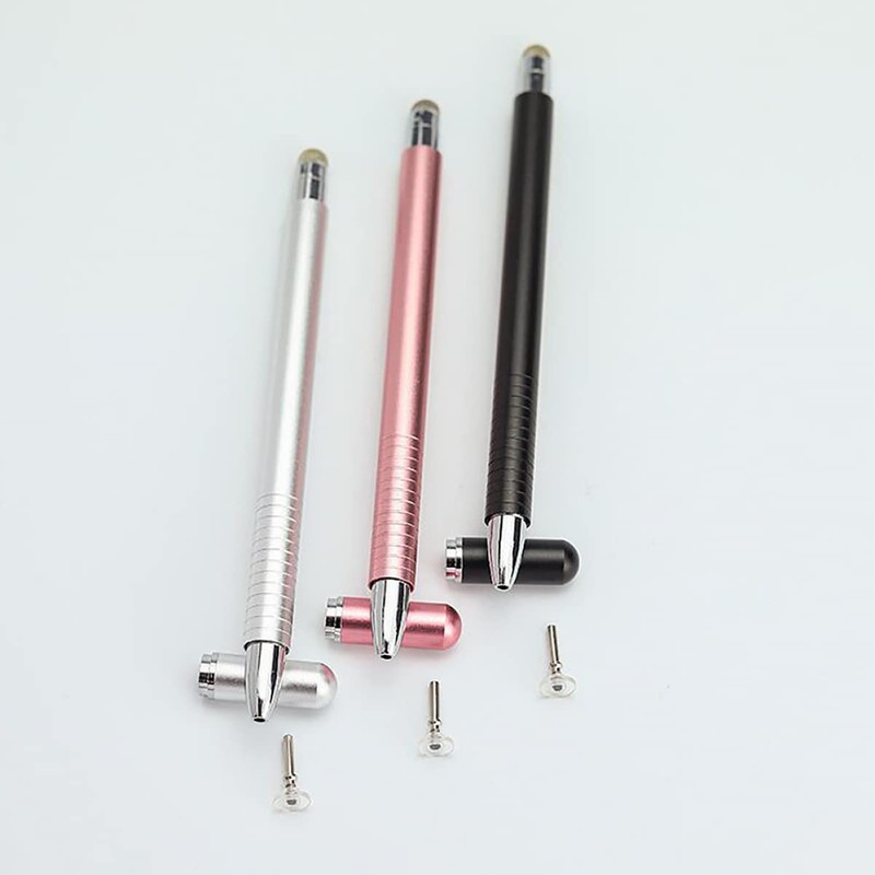 Gatuida 2pcs Magnetic Stylus Pen Disc Tip Multifunctional Capacitive Stylus