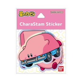 Gourmandies BKBY-12B Kirby Star Character Stam Sticker Hengkay on the Wall