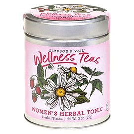 Simpson & Vail, Women's Herbal Tonic, Wellness Tea - 3 Ounce Tin / 40 Cups