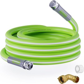 RVMATE RV Water Hose 25FT, 5/8” Inner Diameter Drinking Water Hose Lead-free, No Leaking Garden Hose For RV/Trailer/Camping, RV Accessories