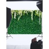 Artificial Leaves Photography Background Fabric Birthday Party Decoration Backdrop