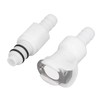 Plastic Hose Quick Connector 5/16 Tube with Shut Off Food