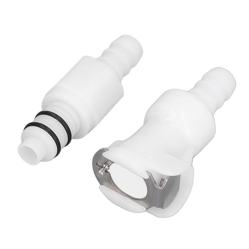 Plastic Hose Quick Connector 5/16 Tube with Shut Off Food