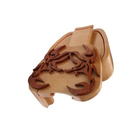 Crab Wooden Secret Puzzle Box