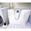 Arao! White Ohe Bag, Approx. 15.7 x 15.7 x 9.4