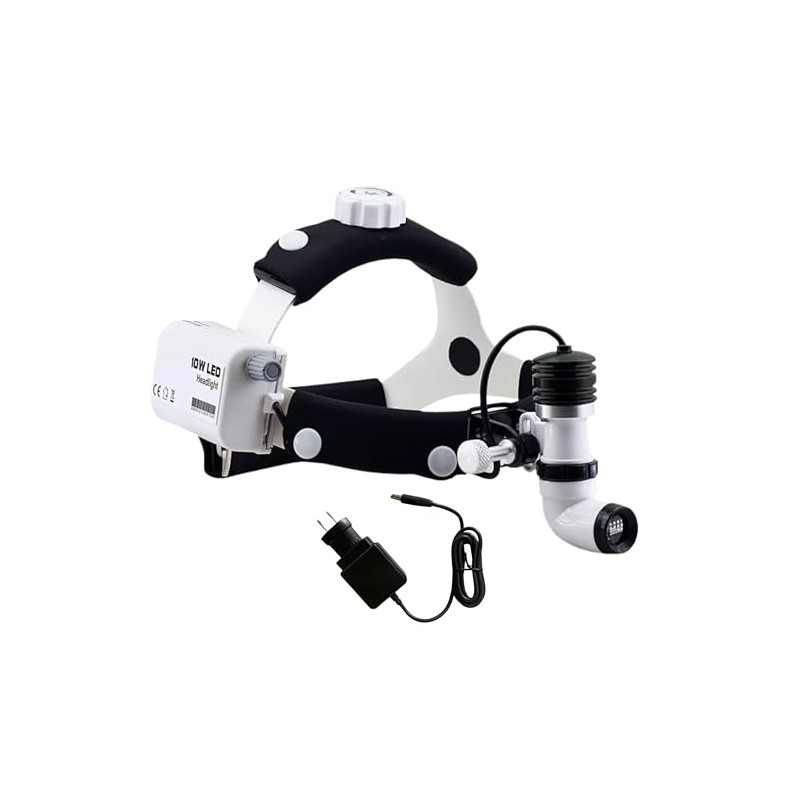 KASHSURG 10 Watt ENT Surgical LED Headlight for Doctors Hospital