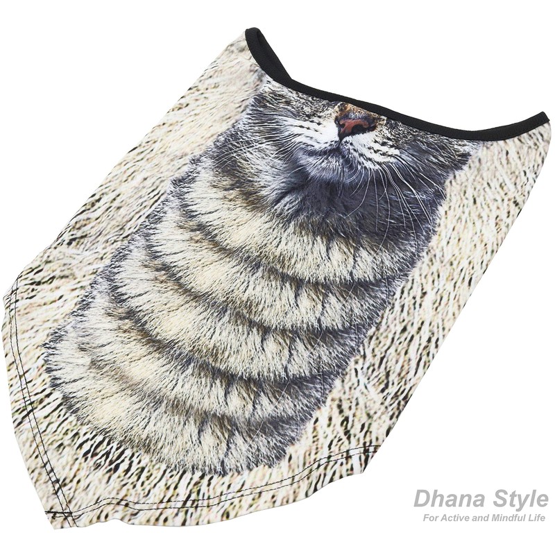 Animal Pattern Half Mask, 3D Print, Animal Mask, Quick Drying,