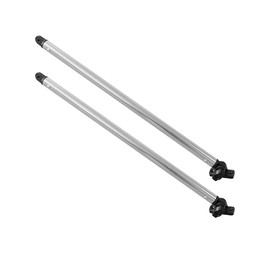 Savvycraft 1" Aluminum Tube Bimini Top Rear Support Poles 27" Long fits 36" H Frame