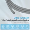 Ultra-Smooth PTFE Tube for 1.75mm Filament with Cutter for Extruder,2.5mm