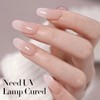 Double Rhythm Translucent Gel Polish Sheer Neutral Natural Light Milky