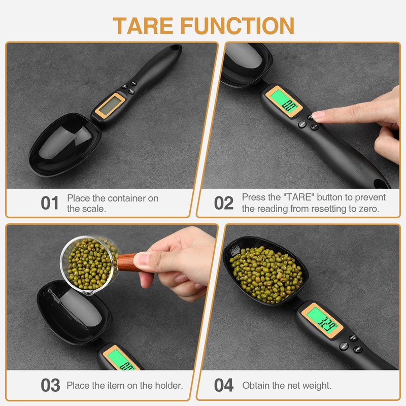 Mafiti Digital Measuring Spoon, Weighing Spoon Scale 500g / 0.1g