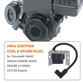 Hipa 34443D Solid State Ignition Coil for Tecumseh 34443 34443A 34443B 34443C LV195EA LEV120 LV195XA 1a138-42-12 1a138-28-7 1a138-52-12