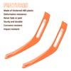 Trim Cover Exterior for Ford Bronco 2021-2026 2/4-Door 2PCS (Orange)