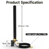 Superbat 4G LTE Antenna 8dBi SMA Connector Waterproof Antenna for