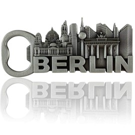 Metal Magnet Berlin Typical Capital Souvenir Fridge Magnet Designed in Germany