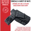 Bear Armz Tactical IWB KYDEX Holster Compatible with: Taurus G3C