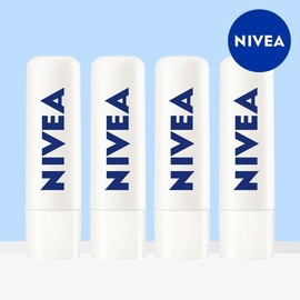 Nivea Lip Care Derma SOS Care 4.8g 4pcs / 니베아 립케어 더마 SOS 케어 4.8g 4개