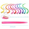 LiaSun 10Pcs/set Multi-Colors Straight Highlight Clip in Hair Extensions 20